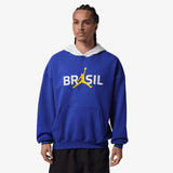 Jordan Brazil Brooklyn Fleece Hoodie - Old Royal
