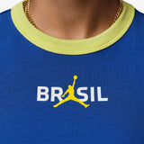 Jordan Women's Graphic Brazil T-Shirt - Old Royal