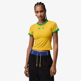 Jordan Women's Graphic Brazil T-Shirt - Varsity Maize