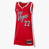 A'ja Wilson Las Vegas Aces Victory Edition Swingman Jersey - Red