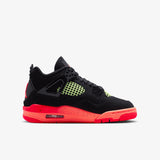 Air Jordan 4 Retro (GS) - Black/Infrared 23