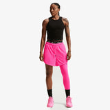 A'ja Wilson A'symmetric Mid-Rise Single-Leg Women's Leggings - Hyper Pink