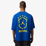 Jordan 85 Brazil Oversized Graphic T-Shirt - Old Royal
