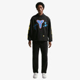 Kobe Fleece Pullover Basketball Hoodie - Black