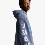 Kobe Fleece Pullover Basketball Hoodie - Diffused Blue