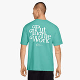Sabrina "Put In Work" Basketball Tee - Mint