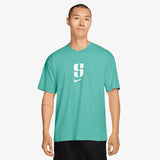 Sabrina "Put In Work" Basketball Tee - Mint