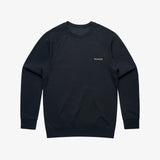 Throwback Icon Crewneck Sweatshirt - Obsidian