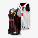 Illawarra Hawks 2025 NBL Reversible Training Jersey - Black/White