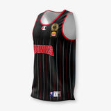 Illawarra Hawks 2025 NBL Reversible Training Jersey - Black/White