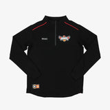 Illawarra Hawks 25/26 Performance Fleece Quarter Zip Jumper - Black