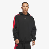 3 Stripe Hoodie - Black