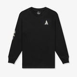 Ja Number 12 Long Sleeve T-Shirt - Black