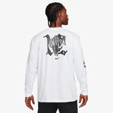 Ja Number 12 Long Sleeve T-Shirt - White