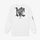 Ja Number 12 Long Sleeve T-Shirt - White