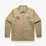Throwback 'New York or Nowhere' Service Jacket - Khaki