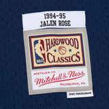 Jalen Rose Denver Nuggets 94-95 HWC Swingman Jersey - Dark Blue