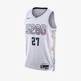 Jamal Murray Denver Nuggets 2024/25 City Edition Swingman Jersey - White