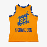Jason Richardson Golden State Warriors 03-04 HWC Swingman Jersey - Yellow