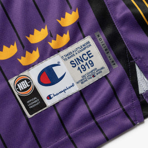 Jaylen Adams Sydney Kings NBL Home Authentic Jersey - Purple - Throwback