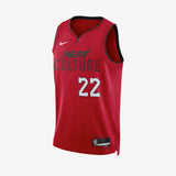 Jimmy Butler Miami Heat 2024/25 City Edition Swingman Jersey - Red