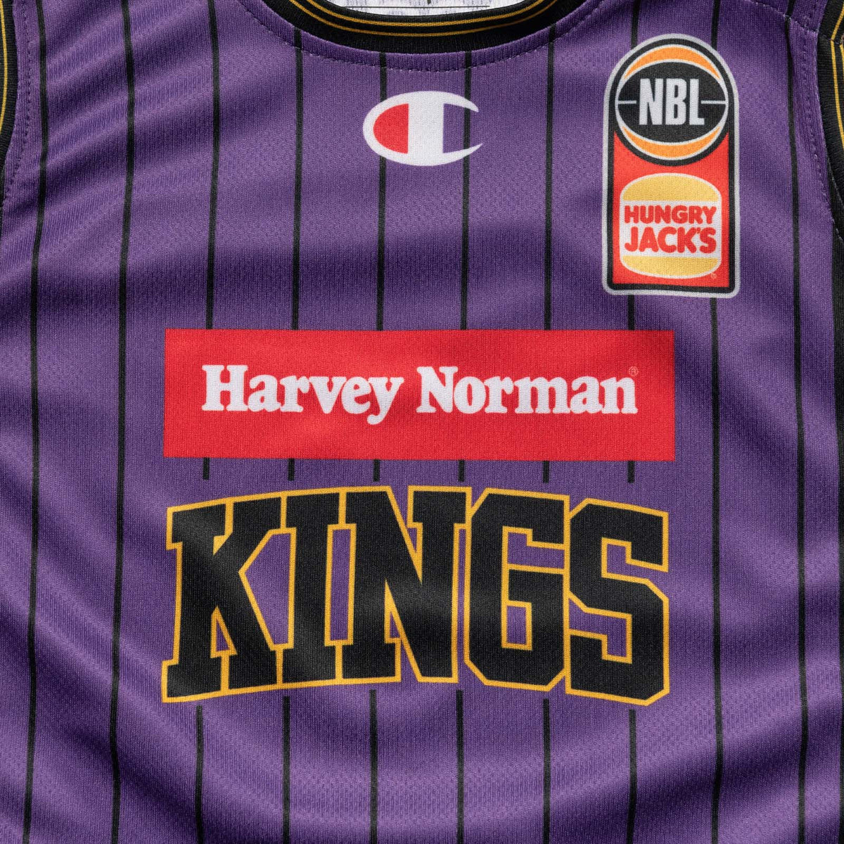 Jaylen Adams Sydney Kings NBL Home Authentic Jersey - Purple - Throwback