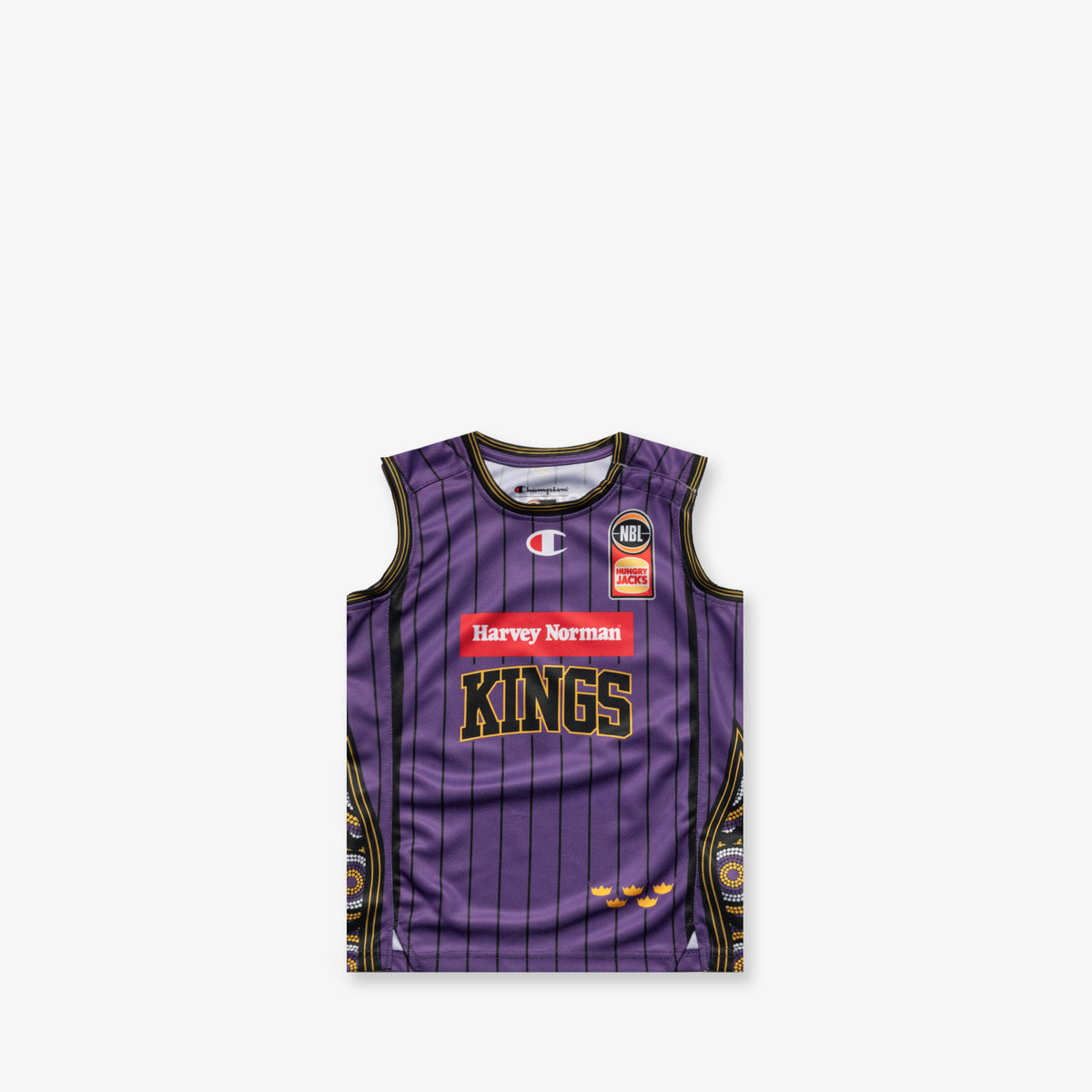 Sydney Kings NBL Home Authentic Infant Jersey Purple Throwback