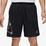 Sport Graphic Dri-FIT Mesh Shorts - Black/White