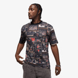 Brooklyn AOP TV T-Shirt - Black