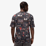 Brooklyn AOP TV T-Shirt - Black