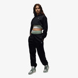 Brooklyn Fleece Women's Pants - Black/White