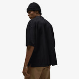 Brooklyn Polo T-Shirt - Black/Iron Grey