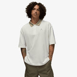 Brooklyn Polo T-Shirt - Sail/Medium Olive