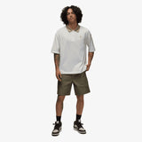 Brooklyn Polo T-Shirt - Sail/Medium Olive