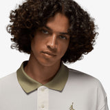 Brooklyn Polo T-Shirt - Sail/Medium Olive