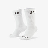 Essential Crew Socks (3 Pairs) - White