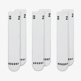 Essential Crew Socks (3 Pairs) - White