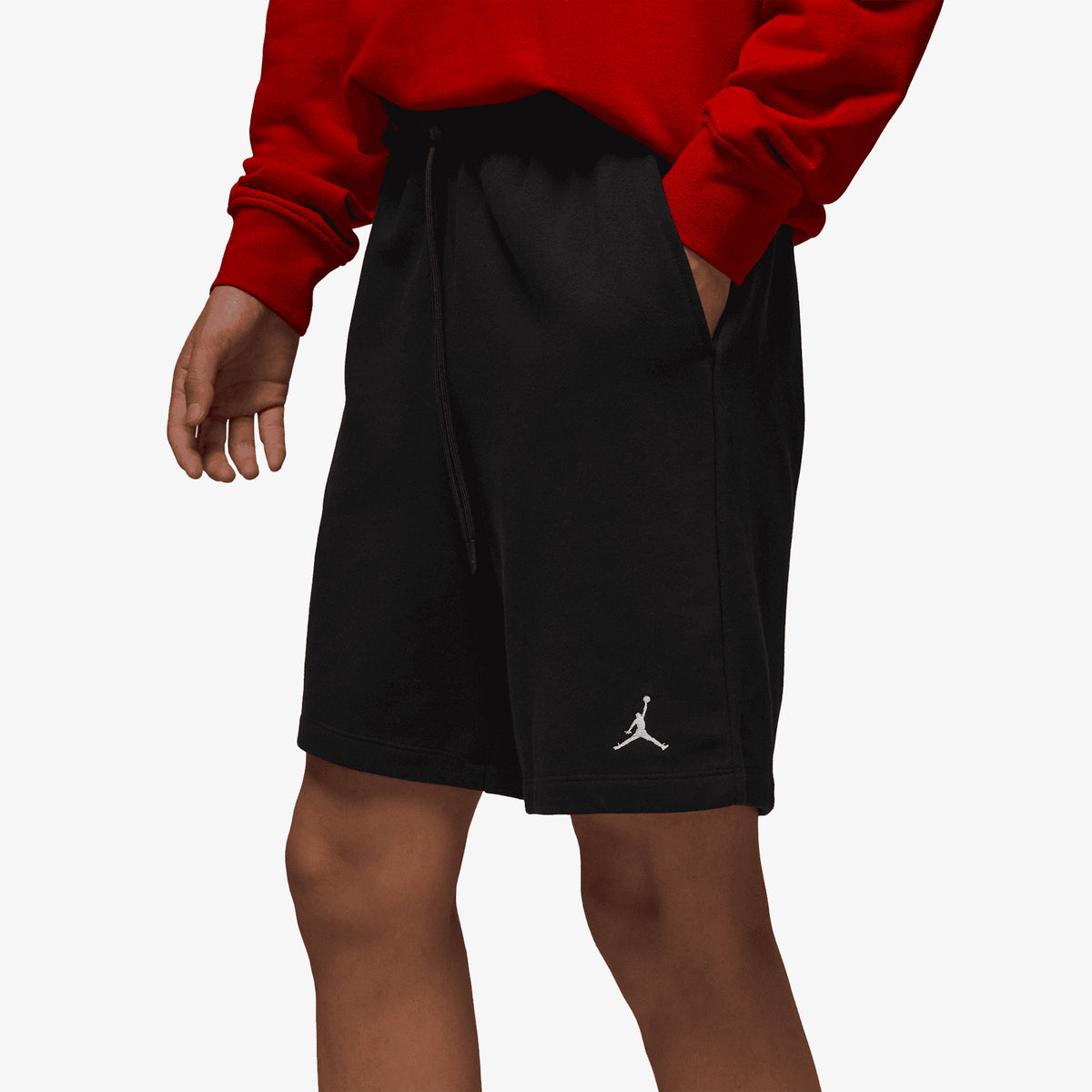 Jordan Essential Loopback Fleece Shorts - Black