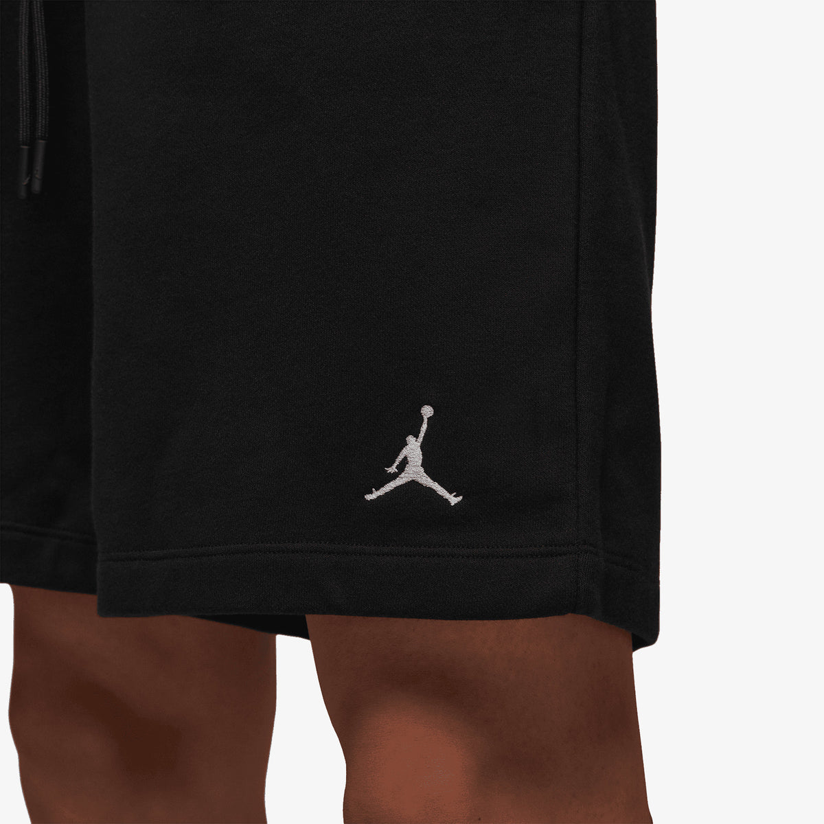 Jordan Essential Loopback Fleece Shorts - Black