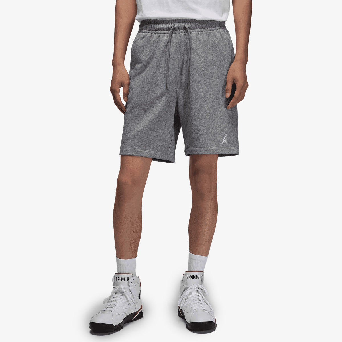 Grey jordan top sweat shorts