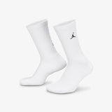 Everyday Jumpman Crew Socks (1 Pairs) - White/Black