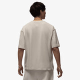 Flight Boxy Wordmark T-Shirt - Orewood Brown/Sail