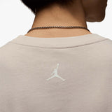 Flight Boxy Wordmark T-Shirt - Orewood Brown/Sail