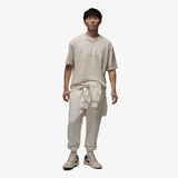 Flight Boxy Wordmark T-Shirt - Orewood Brown/Sail