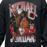 Flight Graphic Fleece Hoodie - Off Noir