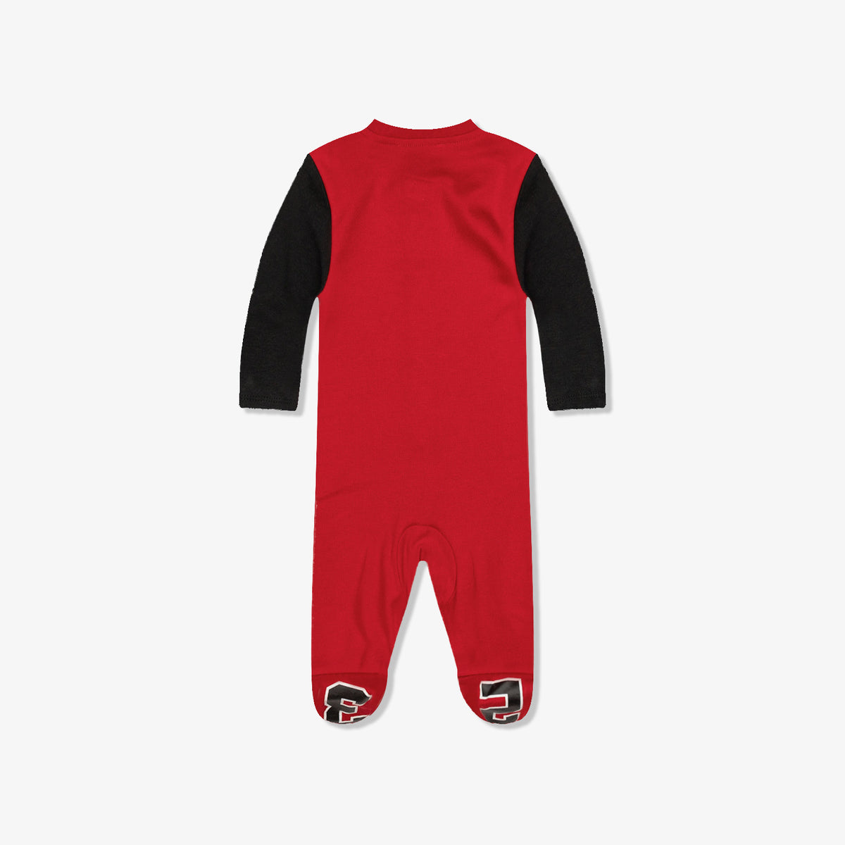 Jordan Footed Infant Coveralls - Gym Red