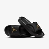 Jordan Franchise Slide - Black/Metallic Gold