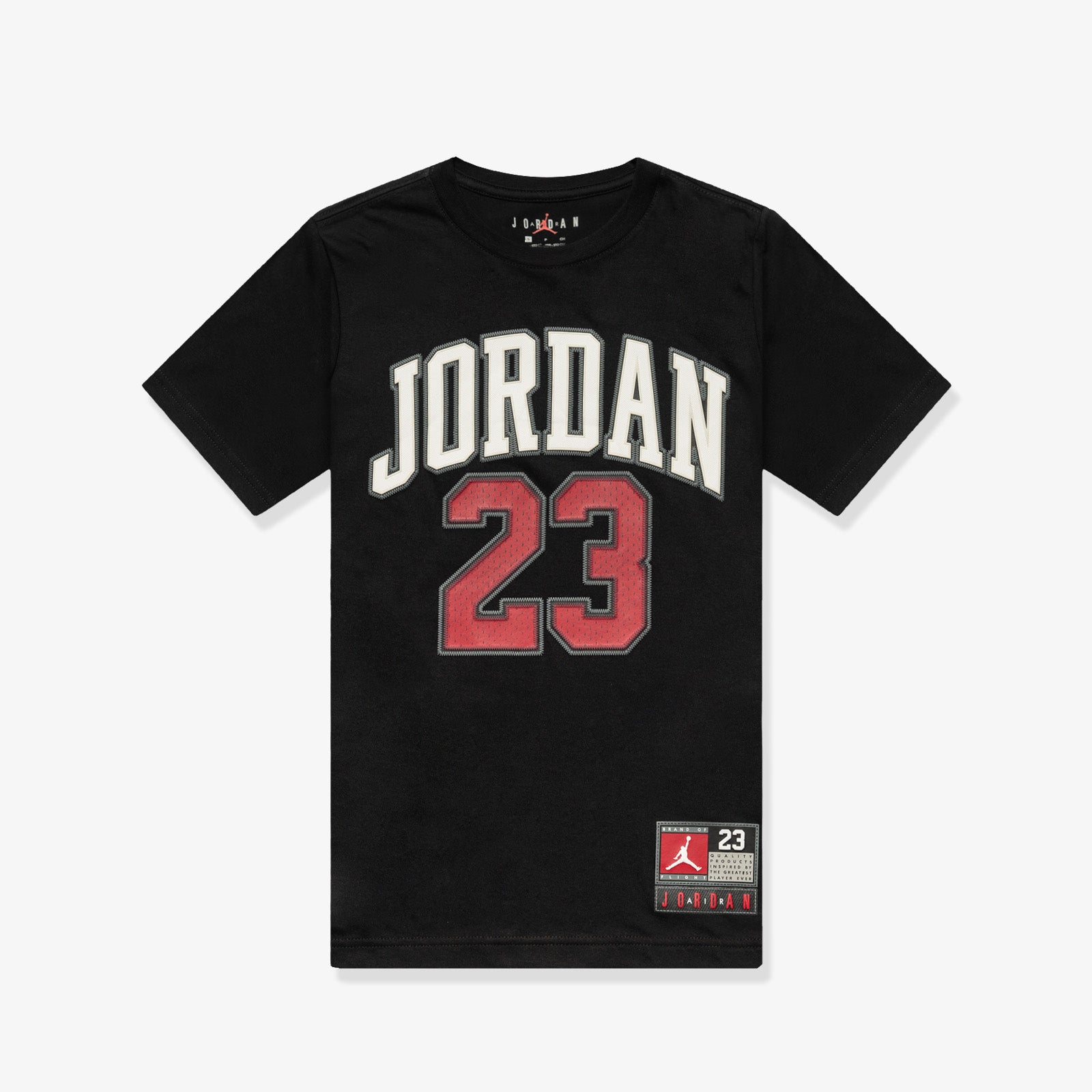 Jordan Jumpman Flight Practice Youth T Shirt Black Throwback