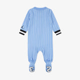 Jumpman Pinstripe Footed Coverall - University Blue