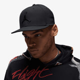 Pro Jumpman Adjustable Snapback - Black